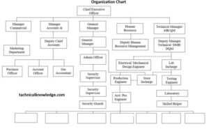 Chart of the Organization