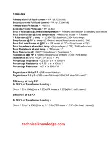 3 in 1 || Load loss Test, short circuit test in Transformer and load losses calculation